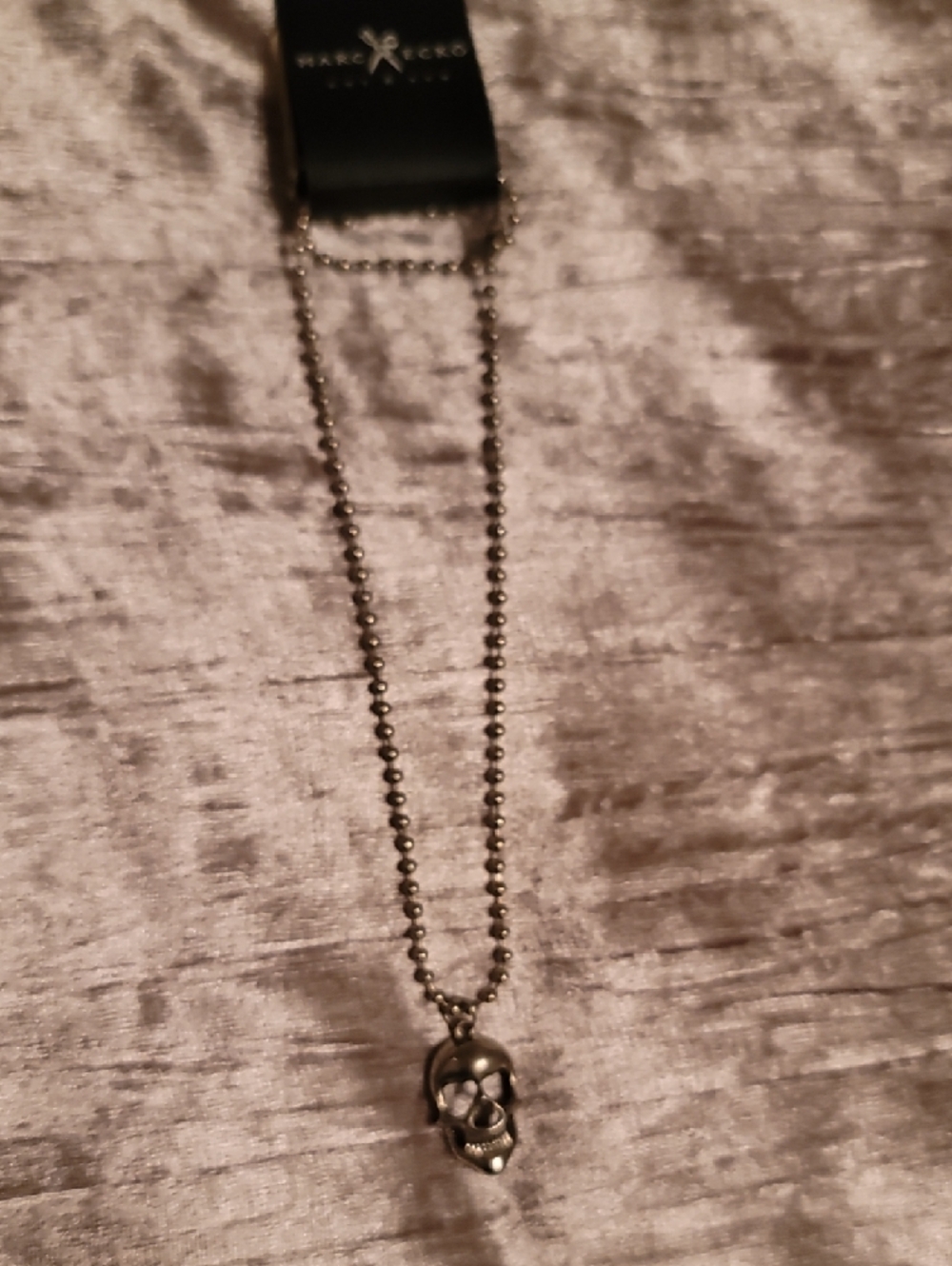 NWT Marc Ecko Men's Skull Necklace - Picture 3 of 6